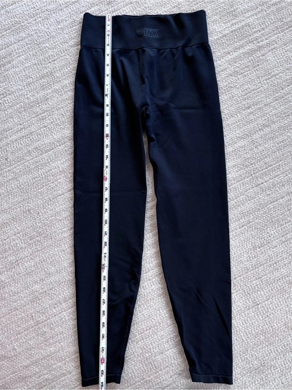 PINK Victoria's Secret Black High-Waist Leggings - Picture 4 of 8